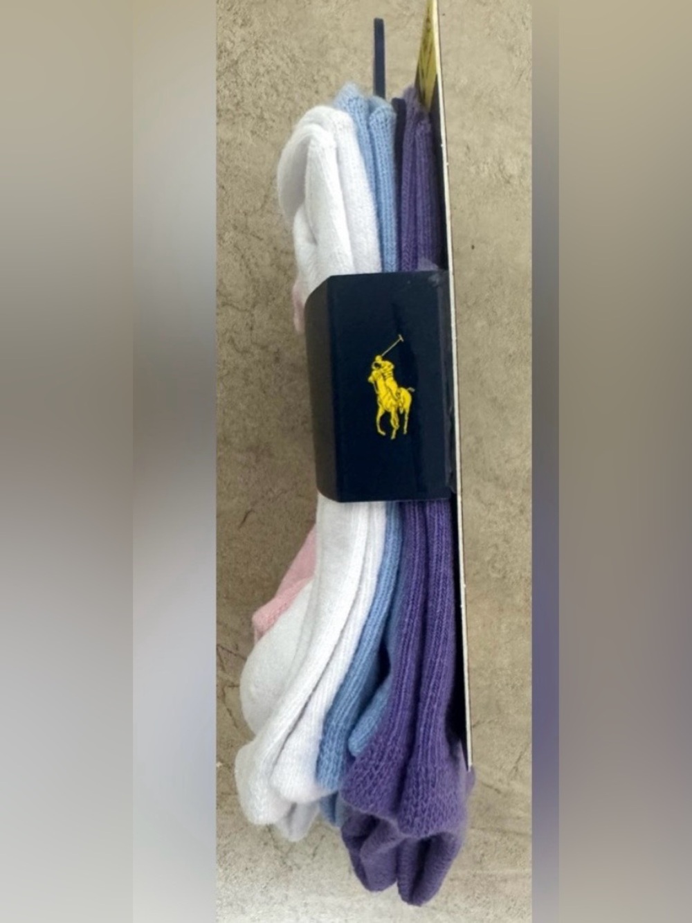 Polo Ralph Lauren Girls' Classic Solid Low Cut Socks, Pack of 6 - Picture 7 of 10